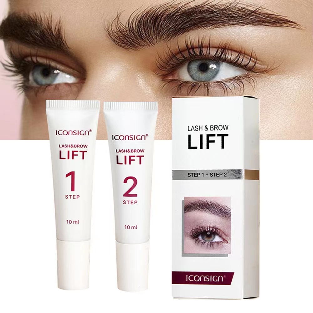 ICONSIGN Conjunto De 10ml De Permissão De Fixação Para O Tubo 8-12 Minutos Ferramenta De Maquiagem De Olhos De Elevação