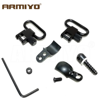 Armiyo 23mm 15.5mm Anel 30-30 Alavanca 800 "-. 850 " 645'- 660 Adaptador Giratório De Estilingue De 1 " De Liberação Ráp