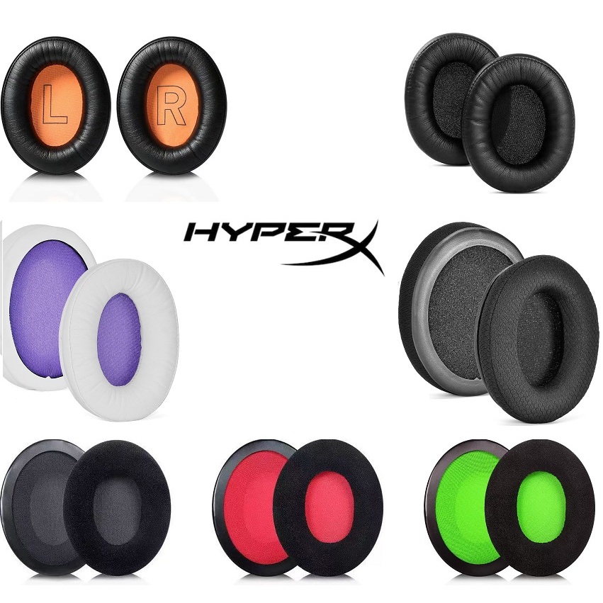 Almofadas De Ouvido De Substituição Para HyperX Cloud II , Core , Silver , Alpha Pro , MIX , Flight S , Stinger