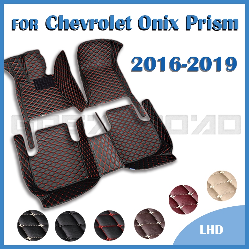 Tapete De Carro Adequado Para Chevrolet Onix Prism 2016 2017 2018 2019Tapetes De Pé Personalizados Automóveis  Interiore