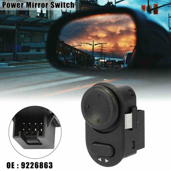 Botão Do Interruptor Espelho Lateral Retrovisor Controle De Ajustar Para Vauxhall Astra-G Opel Zafira Corsa Vectra Meriva 9226863