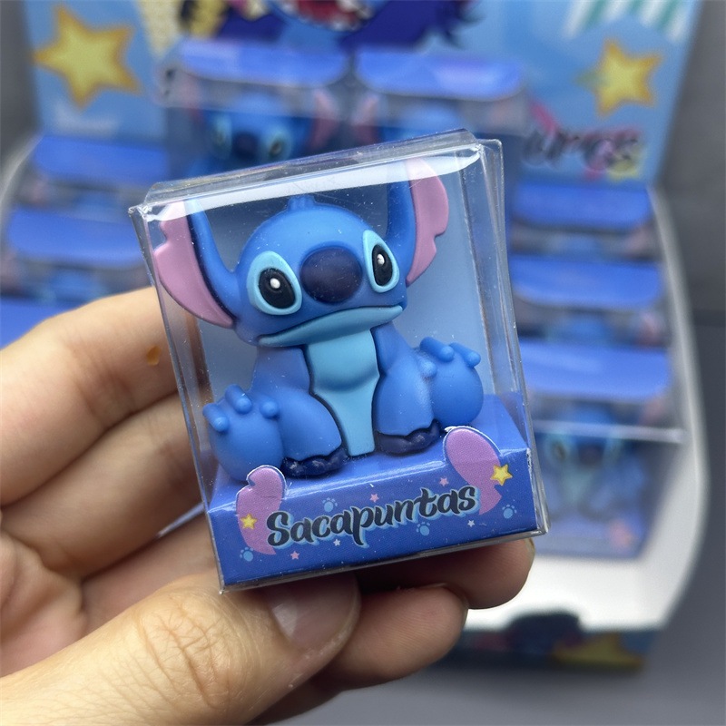 Afiador De Lápis De Ponto Anime Desenho Animado Alunos Bonito Papelaria Infantil