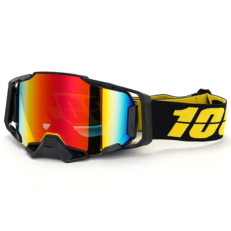 100 % Armega Óculos À Prova De Vento Ao Ar Livre Motocross Motocicleta De Bicicleta Poeira Capacete