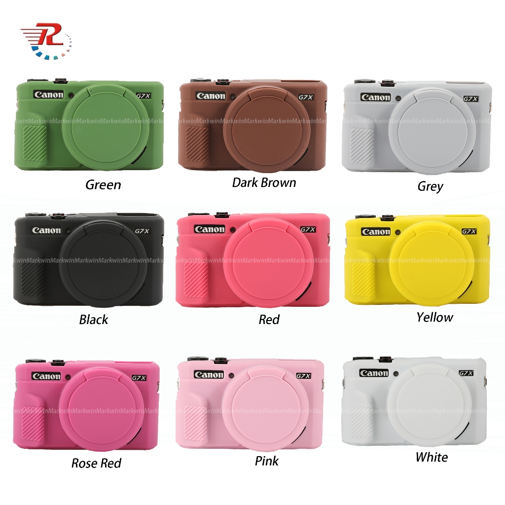 Canon G7X3 G7X G7X Mark III Capa Da Caixa Câmera De Borracha De Silicone Macia Para