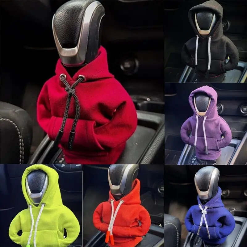 Nova Capa Com Capuz Para Mudança De Marcha , Alça , Decoração Manual , Automática , Universal , Alavanca De Carro Interi