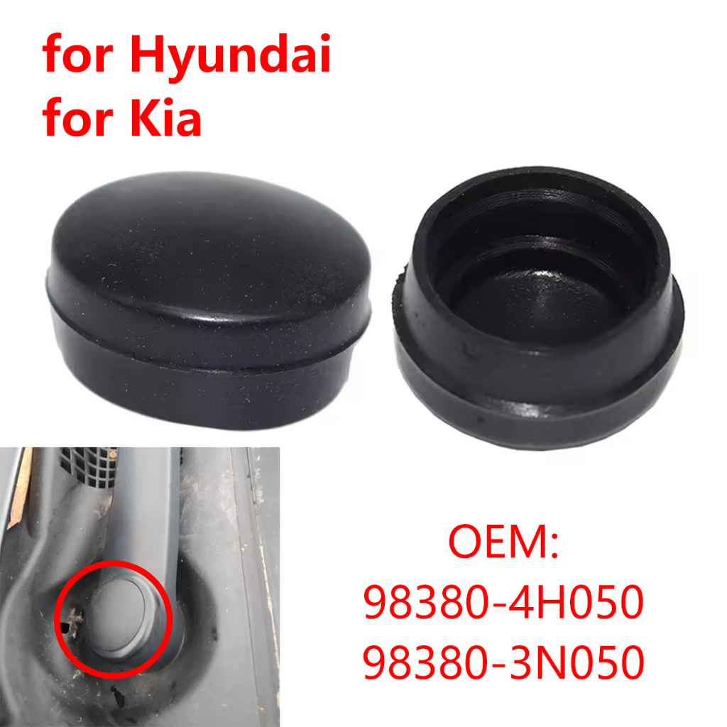 1 Peça/2 Peças Tampa Da Porca Do Braço Limpador De Para-Brisa Dianteiro Carro 98380-4H050 Hyundai Sonata Tucson ix35 Kia