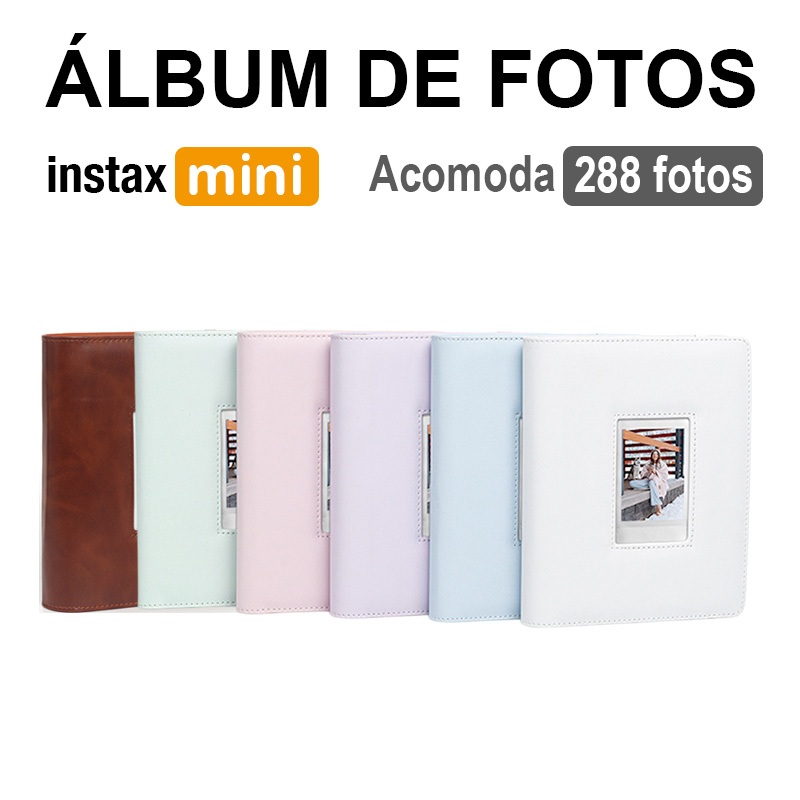 [Film Lab] Álbum De Foto 288 Fotos Para Filme Instax Mini CAC52