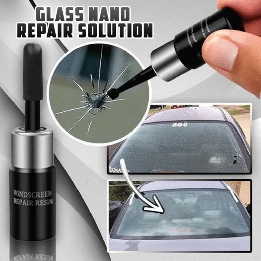1/2/3pcs Cola De Vidro Rachado Ferramenta De Reparo De Brisa De Carro Ferramentas De Janela Pára-Brisas Zero Crack