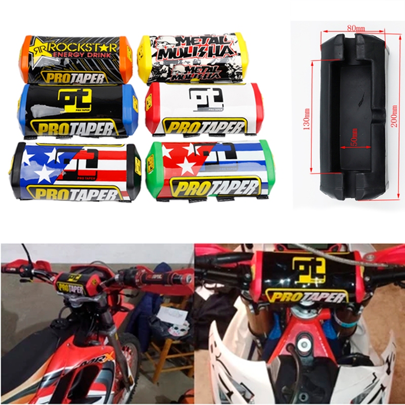 Universal Pro Taper Guiador Barra De Gordura Almofada Protetor Peito Caber 1-1/8 Lidar Com Motocicleta Bicicleta Da Suje