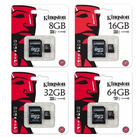 Cartão De Memória Kingston Micro Sd Card Classe 10 100mb/S 64gb128gb 256gb 512gb Tf