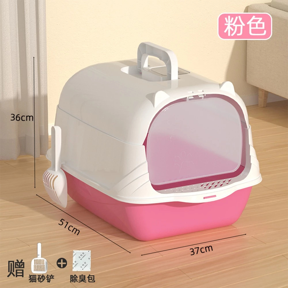 MIW Kit Caixa De Areia Para Gatos-extra Grande (Até 30 kg) Com Colher Higiênica-Resistente
