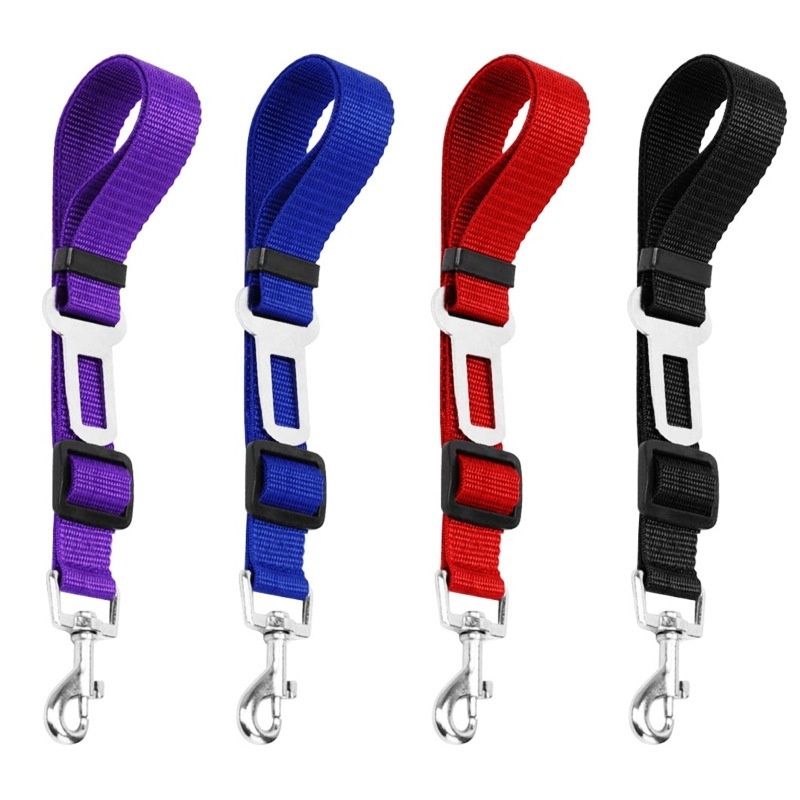 Cinto de segurança pet universal compatível com todos os modelos de veículos para cães e gatos viagem