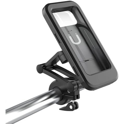 Nova Capa Magnética À Prova D'água Para Celular , Suporte Bicicleta E Motocicleta , Fácil Instalação