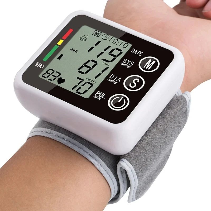 Medidor Pressão Digital De Pulso Com Voz Monitor Inteligente