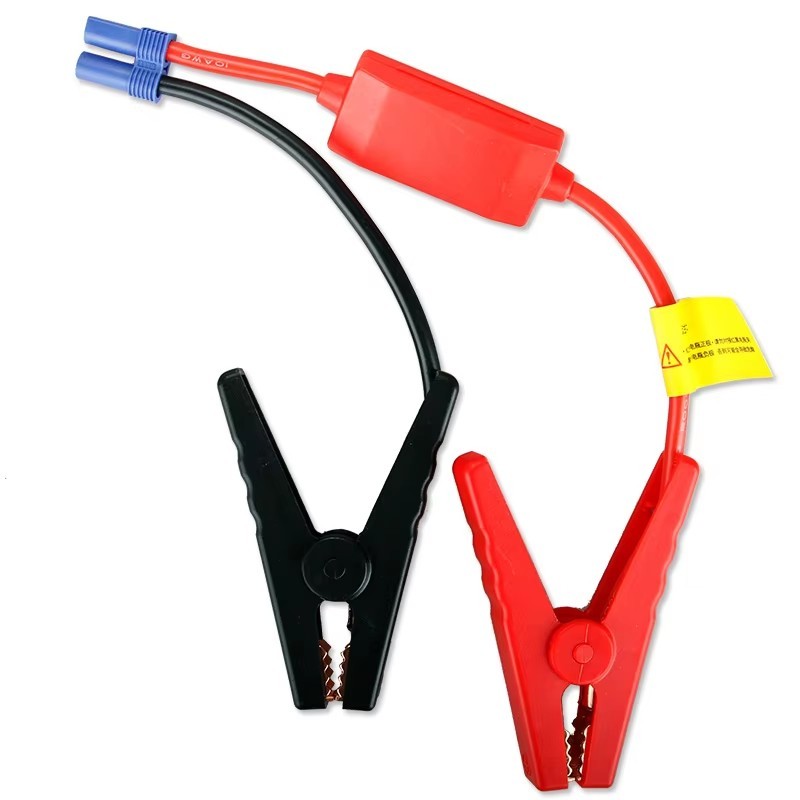 Grampos De Partida De Emergência Para Carro 12V , Com Interface OD , Braçadeira De Cabo De Alimentação , Bateria De Arma