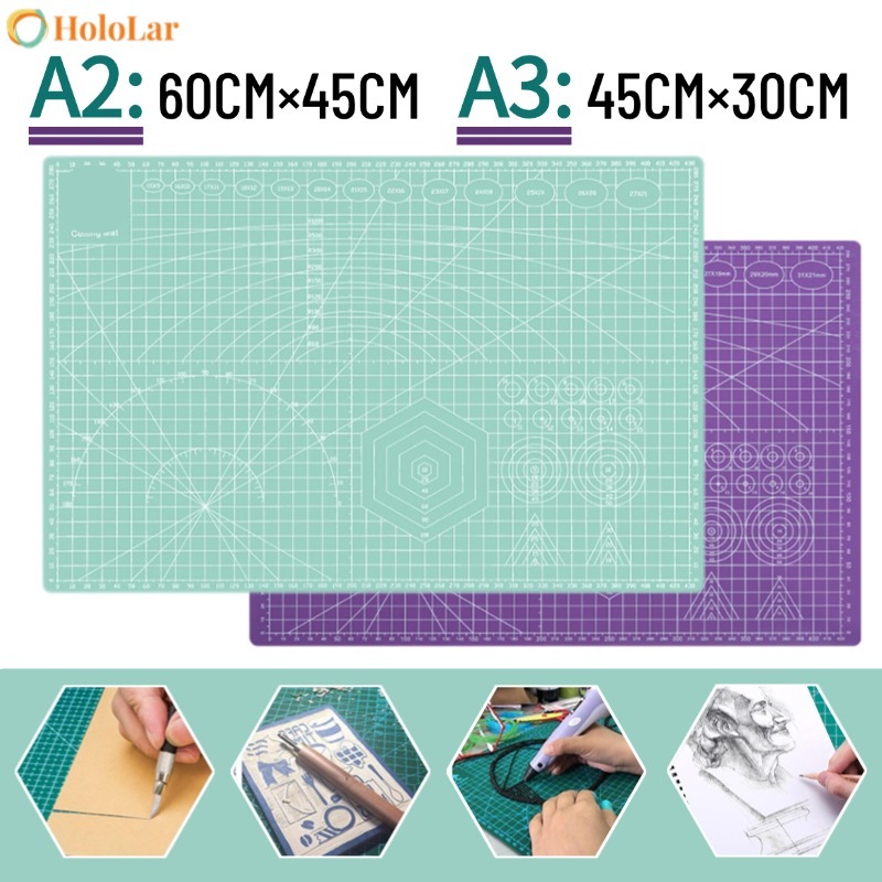 Base Corte A3 A2 45x30cm 60x45 cm Dupla Face - Patchwork Artesanato-HL