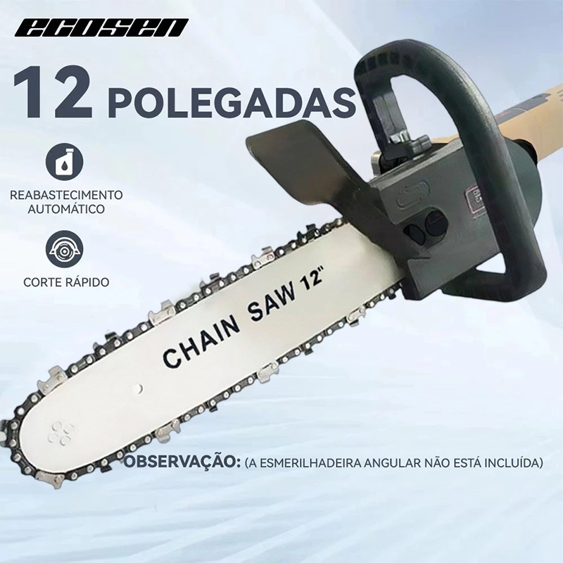 12 pol.Motosserra Adaptador P/ Esmerilhadeira Lixadeira