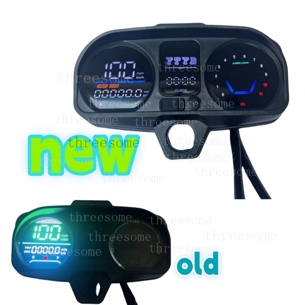 Medidor Digital De LED Multifuncional Velocímetro De Motocicleta Odômetro Tacômetro Para Honda CG125 Hoje Titan 125
