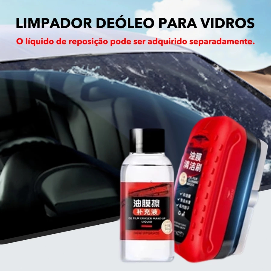 Escova De Limpeza De Filme De Óleo Automotivo , Limpador De Vidro De Carro Pára-Brisa Evita Chuva E Nevoeiro , Capacidad