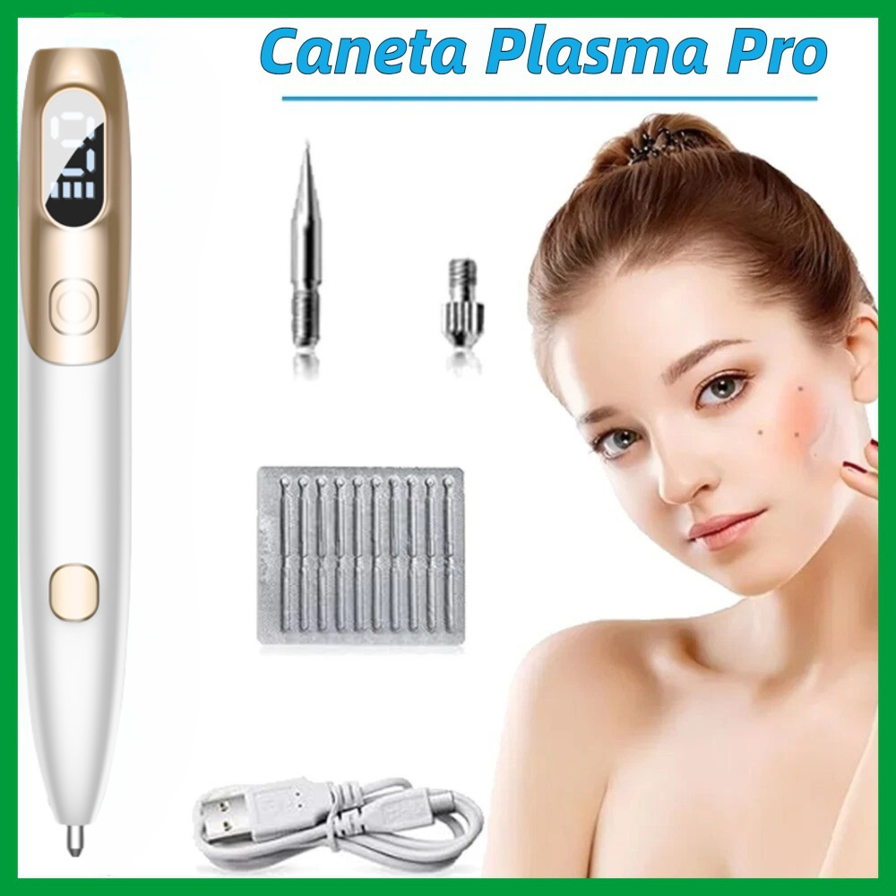 Caneta de Plasma Versão Atualizada 9 Níveis de Potência