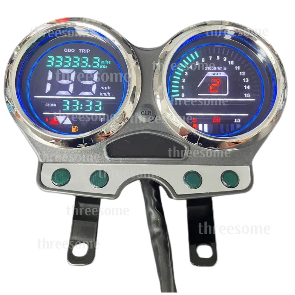 Conjunto De Velocímetro LED Para Motocicleta Suzuki yes125 GT125 EN125 EN 125 Odômetro Multifuncional
