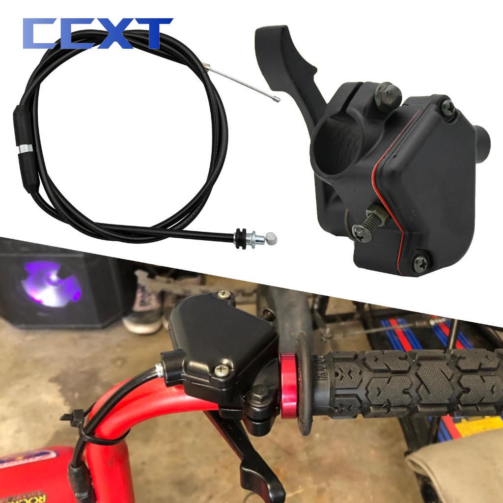Conjunto De Cabos De Acelerador De Cabo Polegar Para 50cc-250cc 300cc ATV Quad Kart Dirt Bike 7/8 Inch 22mm Handlebar Universal