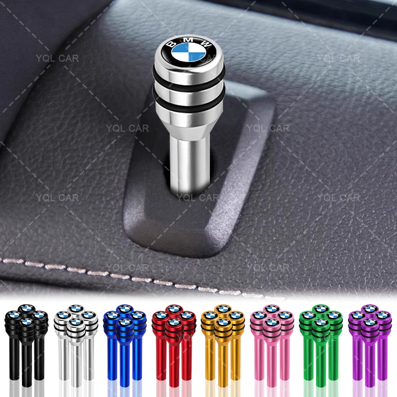 Interior Do Carro Fechadura Da Porta Puxar Pinos De Segurança Maçaneta Capa Para BMW E61 E90 E82 E70 E71 E87 E88 E89 X5 