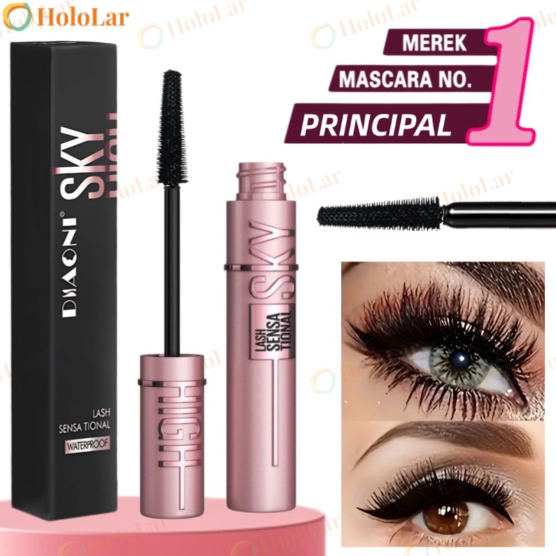 KIT2 Máscara De Maquiagem Cílios DIAONI Sky High Máscara rímel longo Curling Natural subindo-HL