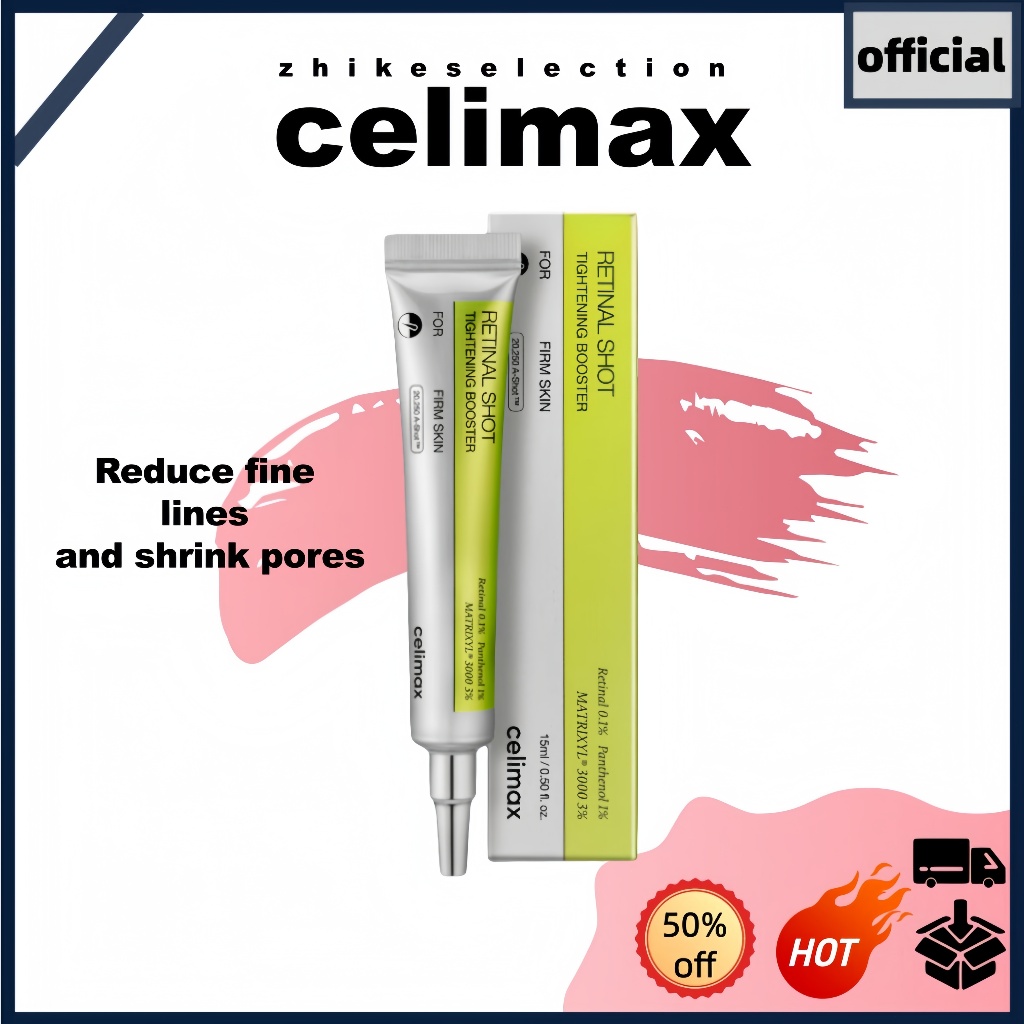 5.5celimax Creme Firmador Retinol 15 ml/Vita-A Serum 30ml/Reduz Linhas Finas/Aperte Pele
