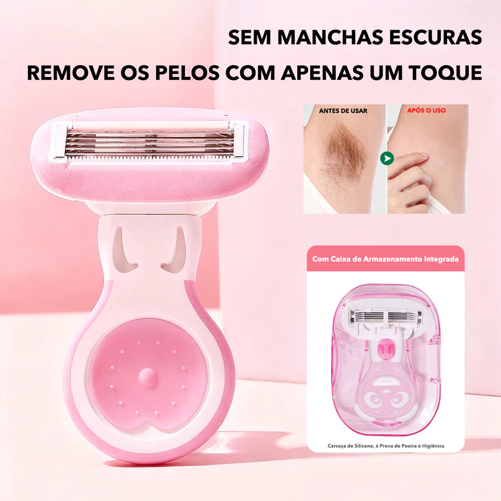 Mini depilação fácil de transportar