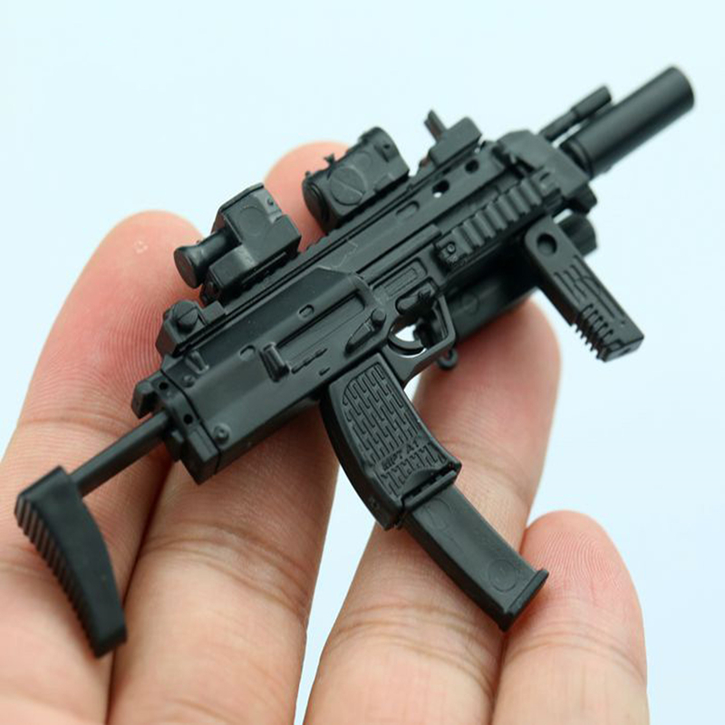 Mini Brinquedos Modelo Em Escala 1/6 , Plástico , Preto , Fácil De Montar , Para Coleção De Bonecos De Ação De 12 Polega