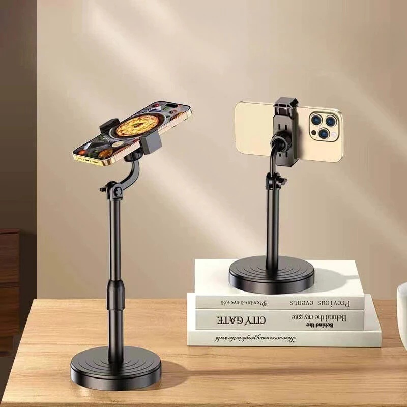 Suporte Tripé Para Mesa Com Mini Pedestal Ajustável 360° Ideal Para Gravação de Videos Tripé de Mesa