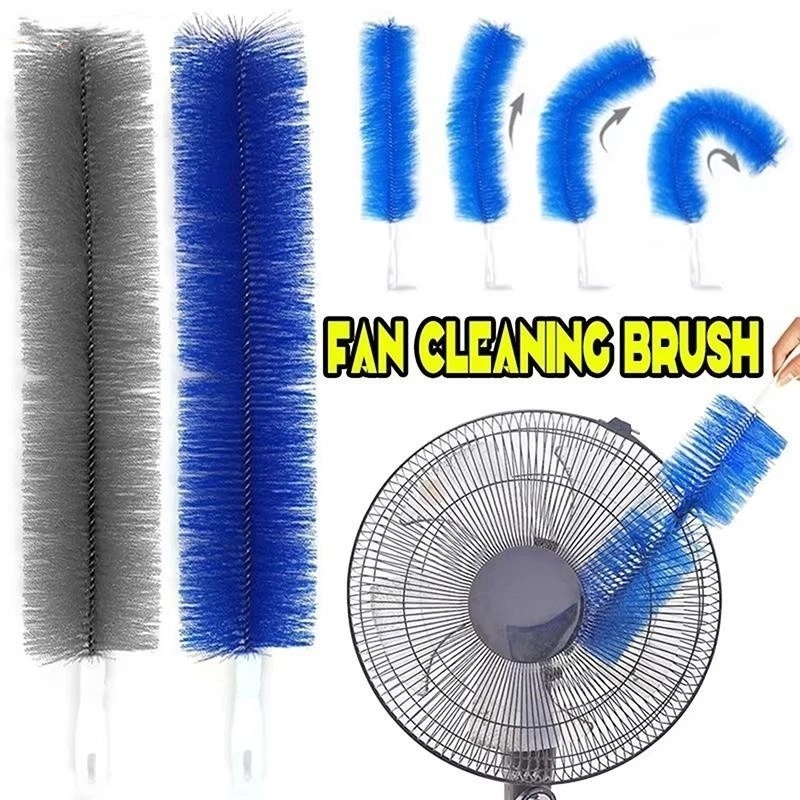 Escova De Ventilador Flexível Microfibra Removedor De Poeira Doméstica Limpeza Dobrável Ar Condicionado Obturador