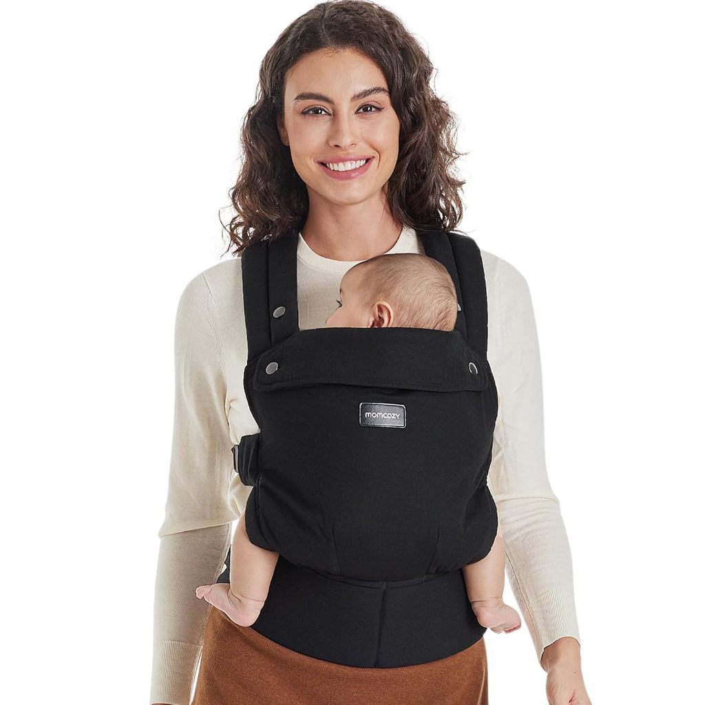 Porta-Bebês Momcozy-Ergonômico , Aconchegante E Leve Para 7-44 Libras , Sem Esforço De Colocar , Mãos Livres , Suporte L