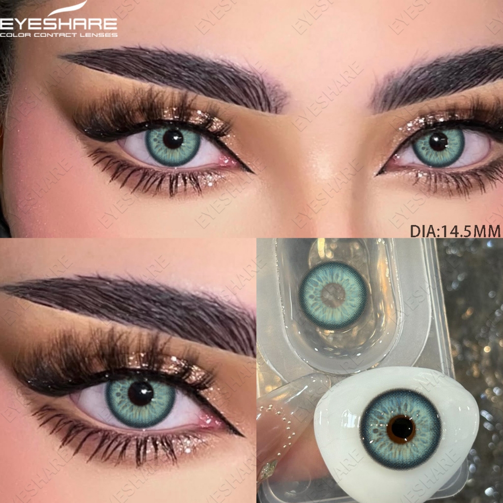 1 Par De Lentes De Contato De Cor Marrom Para Olhos , Da Moda Macias , Envio Rápido Do Brasil