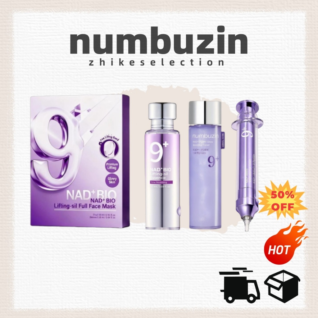 5.5 Alto-Falante Numbuzin No . Toner 9 NAD , Facial , Creme Para Os Olhos , Essência , Máscara Pele Firme , Reduz Linhas