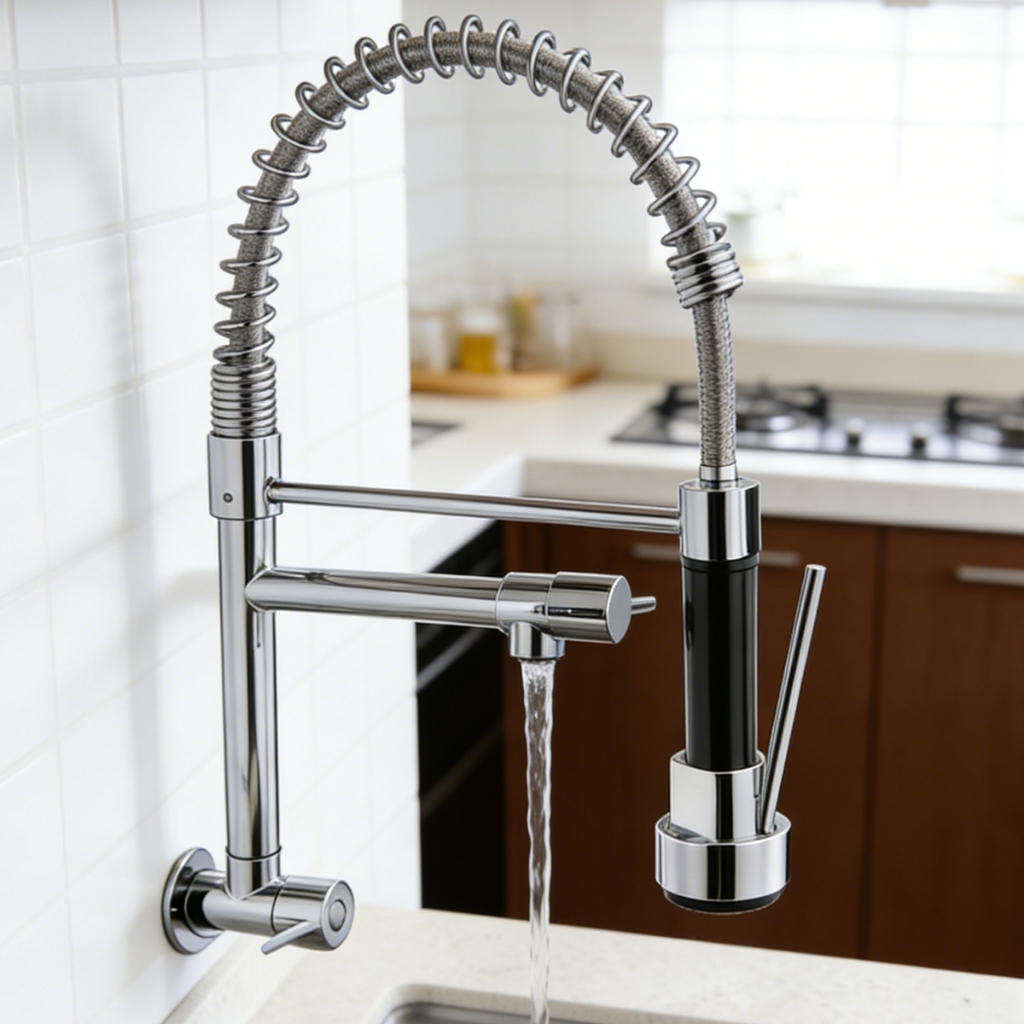 Torneira De Cozinha Gourmet Com Mesa Removível/Pulverizador De Parede