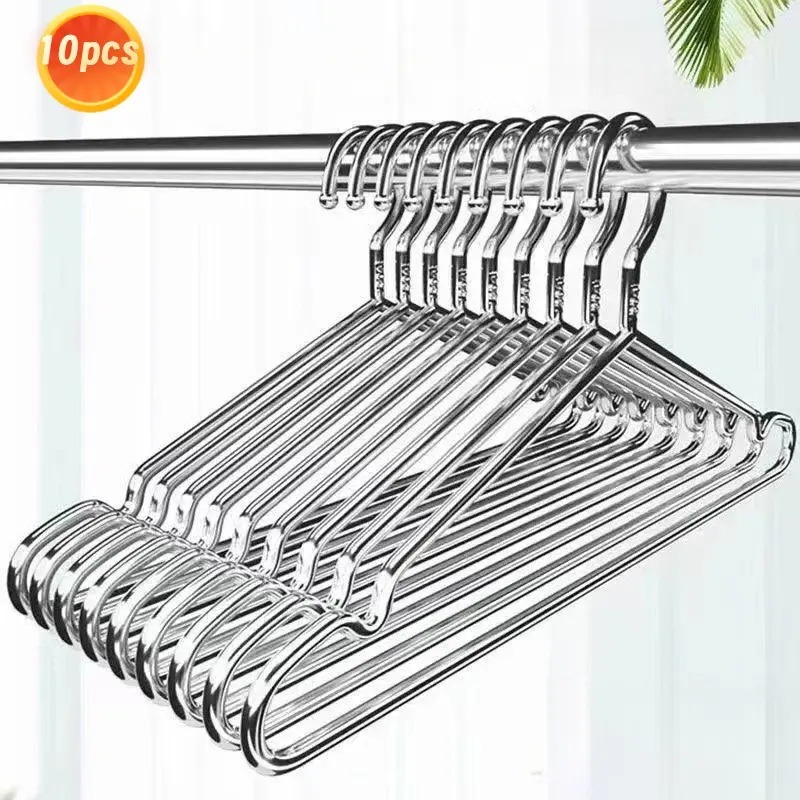 Kit 40/30/20/10 Cabides Tintureiro Metal Aço Cromado Adulto Cava Resistente Cabide，promoção de atacado,CO