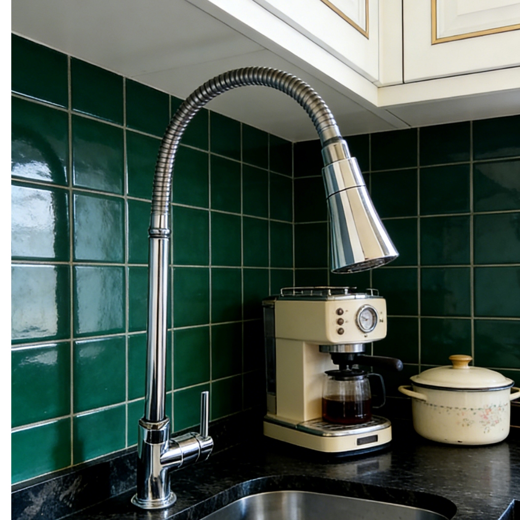 Torneira De Água De Cozinha 360 ° Rotação De Aço Inoxidável Da Pia Única gourmet Torneiras Bacia Spray & Modo Fluxo