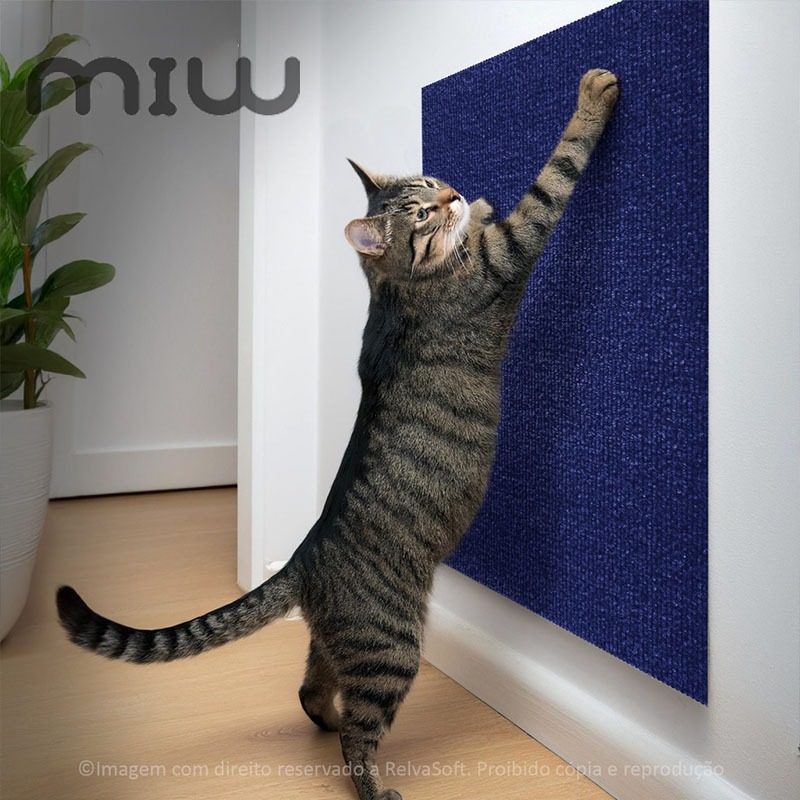 MIW Poste Adesivo Premium Para Arranhar 100 * 50cm : Sofá , Cama E Móveis Gatos-Protetor Animais De Estimação
