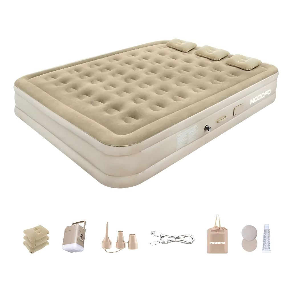 Colchão Inflável Queen Modofo Com Bateria De Lítio Integrada 200*180*40cm /200*150*40cm/190*100*40cm