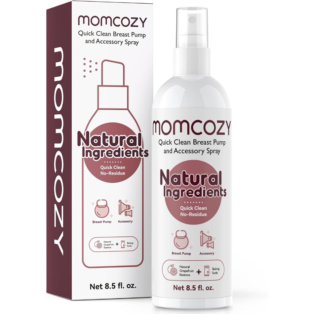 Spray De Limpeza De Bomba Tira Leite Portátil Momcozy , Remoção Eficaz De Gordura De E Sem Resíduos , Aroma De Toranja N