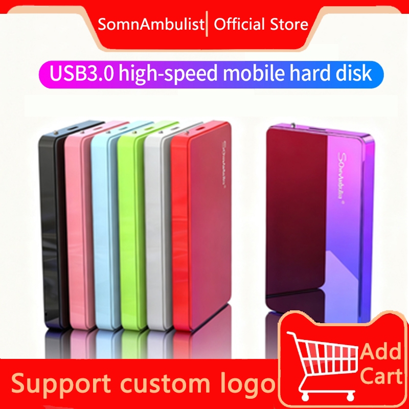 Disco rígido externo portátil, 250 GB/320 GB/500 GB/1 TB USB3.0 HDD externo de alta velocidade