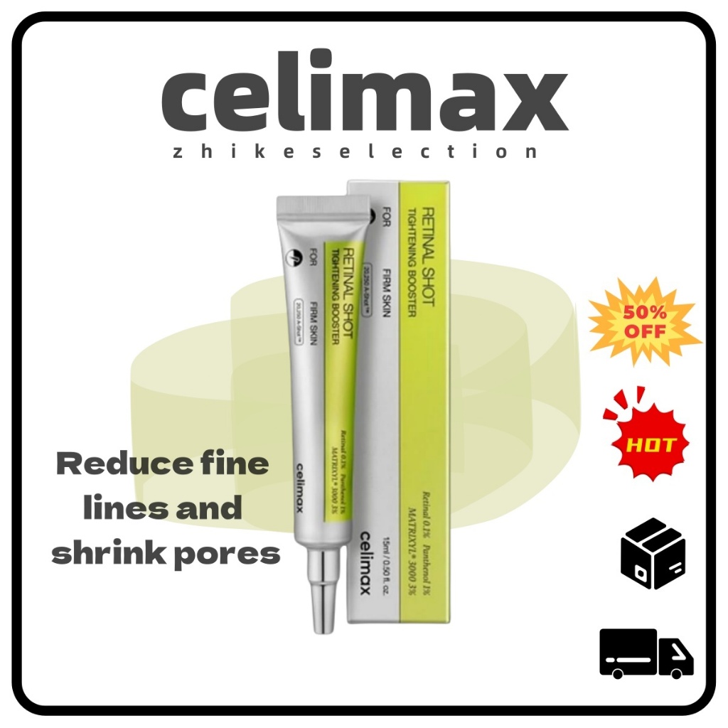 5.5 [celimax] Creme Firmador Retinol 15ml Cuidado Antienvelhecimento Para Rugas | Aperte A Pele E Desbota Linhas Finas