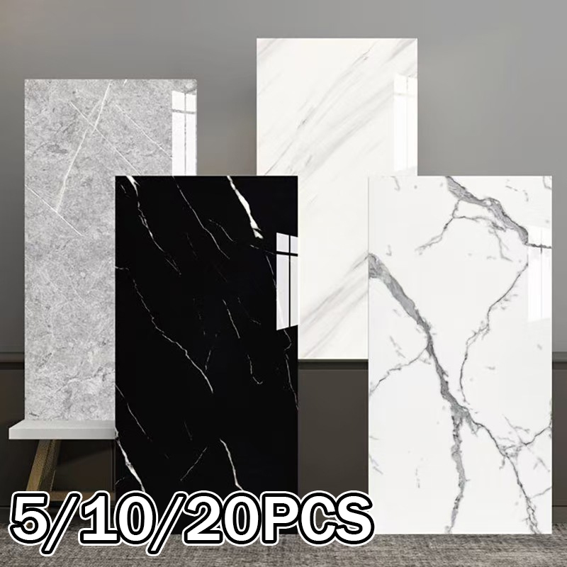 Kit 5/10/20 Adesivo Mármore Vinílico Adesivo 60x30cm Lavável Promoção