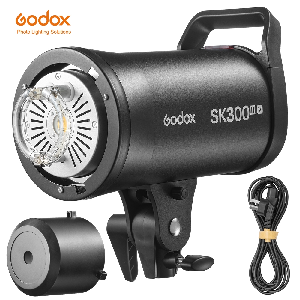 Godox SK300IIIV/SK400IIIV 300Ws/400Ws Professional Studio Flash Series 2.4G X Sistema Bowens Mount