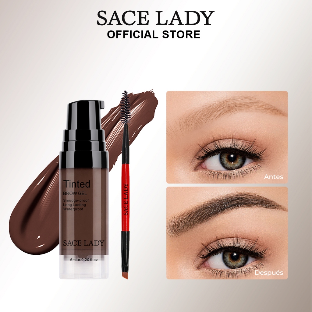 Lápis de sobrancelhas em gel SACE LADY À prova de água e de longa duração