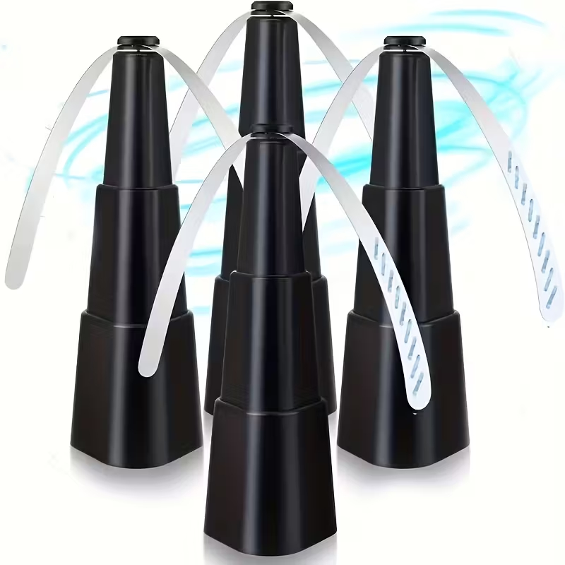 Kit 1/2/4 Espanta Mosca Mini Ventilador Repelente Mosquito Mesa