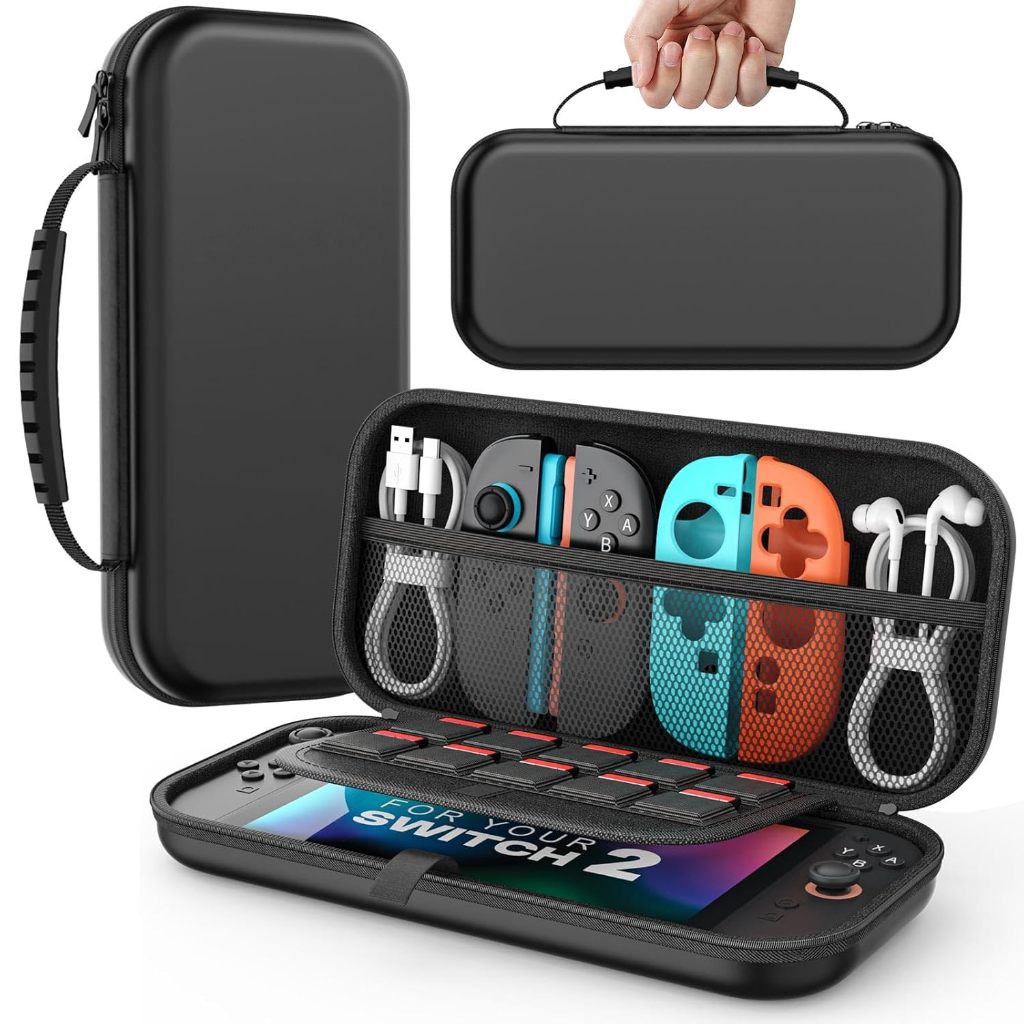Estojo Case Capa Bolsa De Proteção e Transporte Para Nintendo Switch Padrão e Oled
