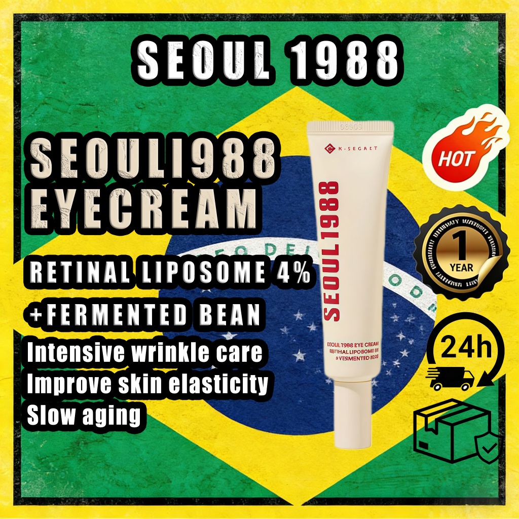 【K-Secret】 Seul 1988 Creme Para Os Olhos Antienvelhecimento : Retinol Liposome 4 % + Feijão Fermentado 30ml